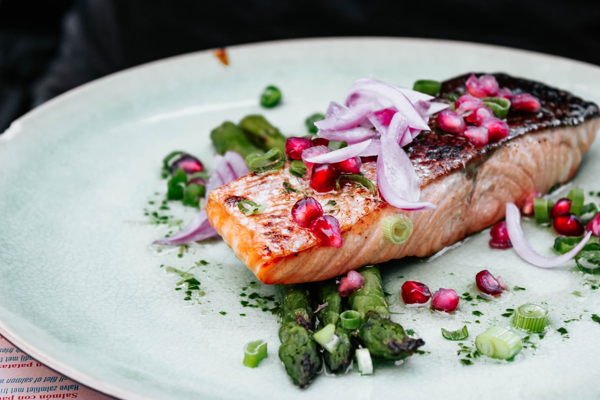 Salmon - Omega-3 and collagen-building nutrients